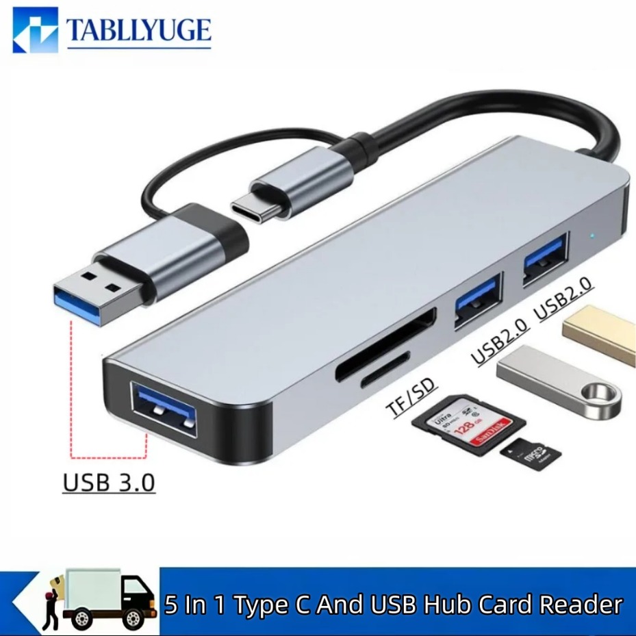 Office Xp - 5/7/8 in 2 USB-C 허브(3.0 SD/TF