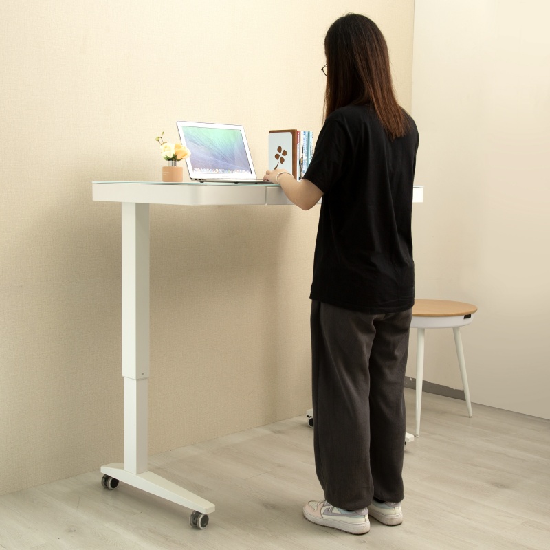 스마트 높이 조절 책상 듀얼 모터 내구성 있는 모던 임 - Office Tech Supply 리뷰 및 가격