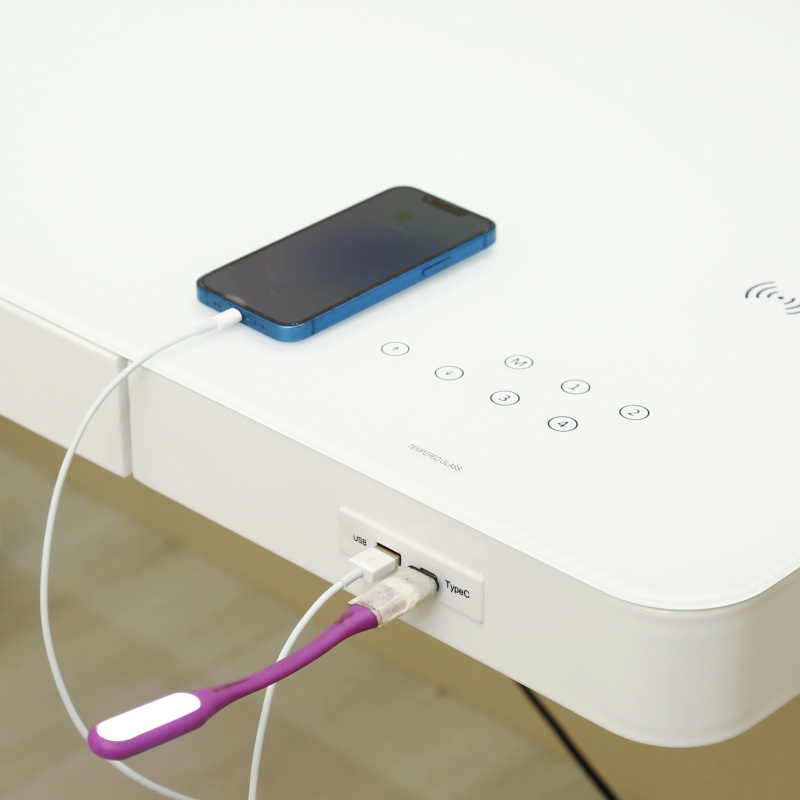 스마트 높이 조절 책상 듀얼 모터 내구성 있는 모던 임 - Office Tech Supply 리뷰 및 가격
