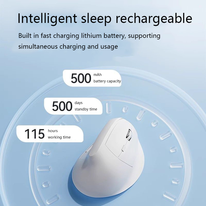 인체공학적 디자인 수직 마우스 충전식 2.4G 블루투스 - Ergonomic Mouse Vertical 리뷰 및 가격