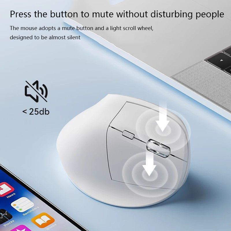 인체공학적 디자인 수직 마우스 충전식 2.4G 블루투스 - Ergonomic Mouse Vertical 리뷰 및 가격