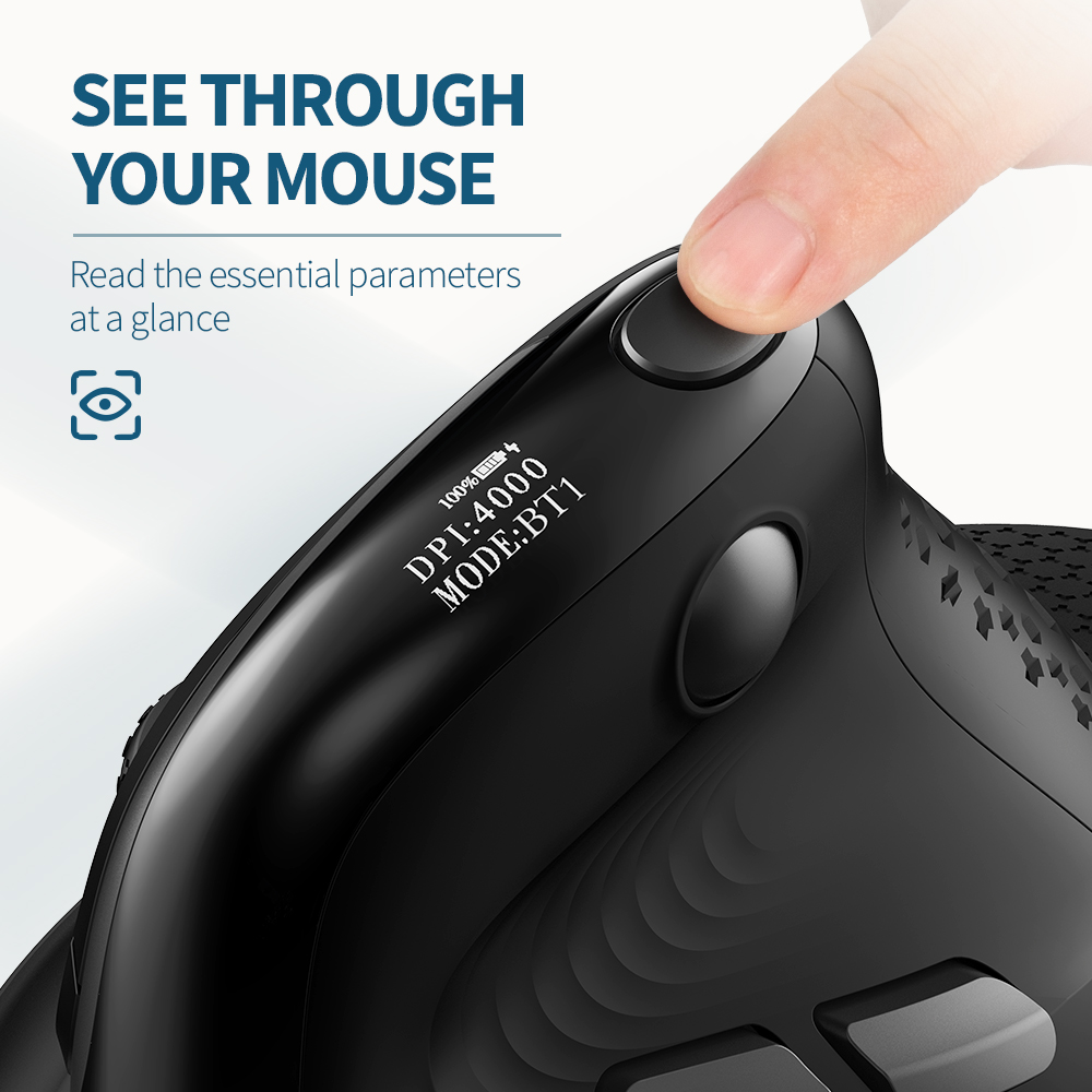 Delux M618XSD Seeker 인체 공학적 수직 - Ergonomic Mouse Vertical 리뷰 및 가격
