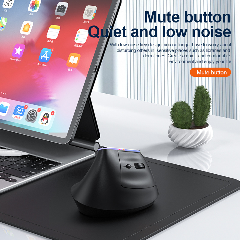 휴대용 수직 무선 마우스 충전식 2.4G 블루투스 DP - Ergonomic Mouse Vertical 리뷰 및 가격