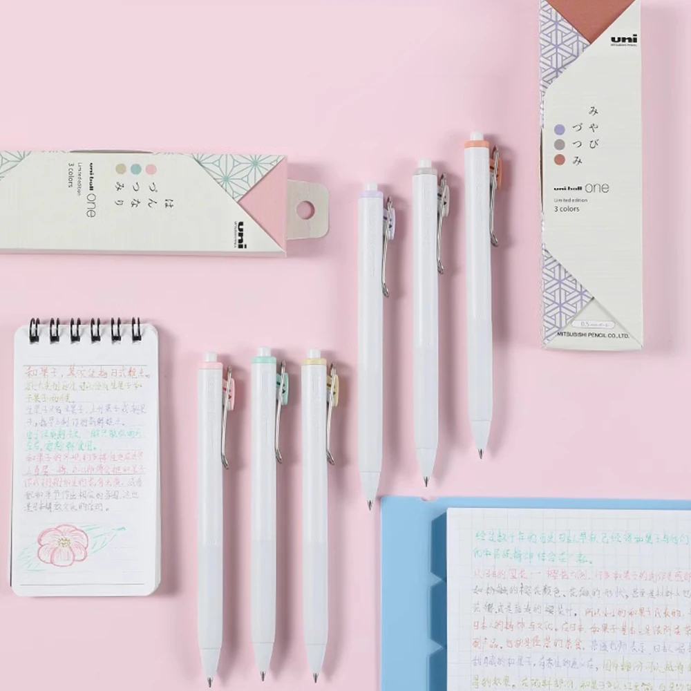 3pcs 일본 UNI 제한 젤 펜 세트 두꺼운 잉크 블 - Office Tech Essentials 리뷰 및 가격