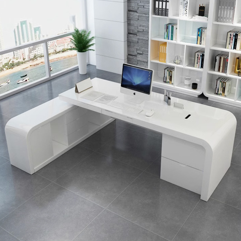 하이테크 디자인의 사무용 책상, 튼튼하고 현대적인 임원 - Office Tech Supply 리뷰 및 가격